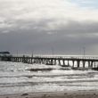 de jetty (zo noemen ze een pier daar) in Adelaide